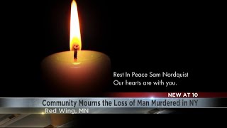 Red Wing community mourns the loss of a man murdered in New York