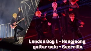 250127 ATEEZ [Towards the Light Europe Tour] in London Day 1 - Hongjoong guitar solo + Guerrilla