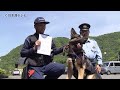 【シェパードを嘱託警察犬に任命】「地元の警察署に嘱託犬がいるというのは非常に心強い」　去年9件の行方不明者の捜索や発見に貢献　島根県川本町