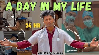 A Day In My Life👨‍⚕️MBBS Student In Kerala💉24 Hour Sleepless Work⚠️Govt Medical College Manjeri