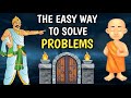 THE EASY WAY TO SOLVE PROBLEMS IN YOUR LIFE | THE MYSTERIOUS DOOR PUZZLE STORY | Buddhist story |