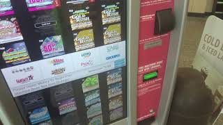 Using a Florida Lottery Ticket Vending Machine for Scratch-offs