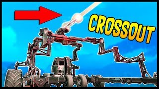 Crossout - MOST RIDICULOUS BUILD EVER Recreated! Pulse Accelerator Gameplay - Crossout Gameplay