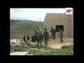 Three Palestinians were injured in clashes with Israeli soldiers in the West Bank village of Burin,