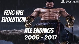 TEKKEN SERIES - All Feng Wei Ending Movies 2005 - 2017 (1080p 60fps)