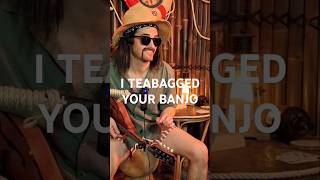 HE TEABAGGED MY BANJO! Clip from Ep.4 Music with Dan and Gummy #tenorbanjo #banjo #musiccomedy