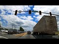 driving throughout buford georgia atlanta suburb tour 4k