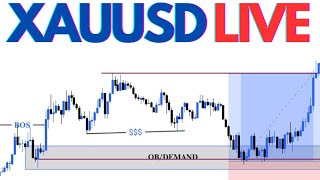 XAUUSD Live Trading | Gold Price Action \u0026 SMC Strategy Analysis ICT Concepts #shemafx #asamfx #smc