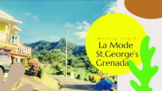 Exploring the beautiful island of Grenada La Mode St.George’s Grenada. Let’s take a nice walk 🇬🇩