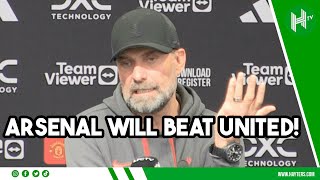 Arsenal will BEAT United if they play like that! Klopp after Liverpool slip up |United 2-2 Liverpool