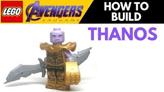 HOW TO Build THANOS from AVENGERS: ENDGAME as a LEGO Minifig