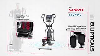 Spirit XE295 Cross Trainer