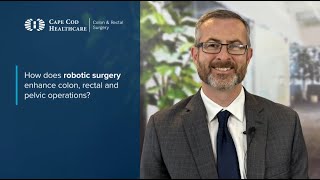 How does robotic surgery enhance colon, rectal and pelvic operations?