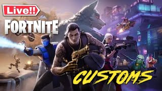 LIVE FORTNITE RELOAD CUSTOMS WITH VIEWERS - SQUADS NAE