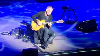 Sting 70th Birthday and Fragile. Watch the surprise at the end
