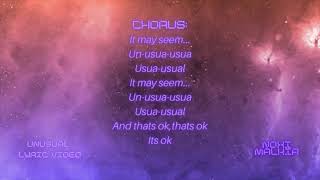 Noxi Malkia - Unusual (Official Lyric Visual)