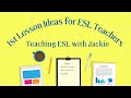 First Lesson Ideas for New English Teachers | ESL Icebreakers and Introduction Games