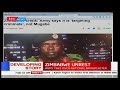 Zimbabwe's national broadcaster, ZBC military says it is taking over to target criminals