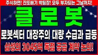 클로봇 - 연이은 신고가 갱신 중 2만원 가격의 저항 클로봇 주가 전망 및 대응