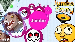 Agar.io BEST MOMENTS EVER + Jumbo Song !!