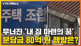 [자막뉴스] 무너진 '내 집 마련의 꿈' ...분담금 80억은 어디로? / YTN