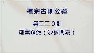 豁開第三隻眼│禪宗公案 0220則：迦葉踏泥（沙彌自為）。踏泥次，有一沙彌見乃問：「尊者何得自為？」我若不為，誰為我為？