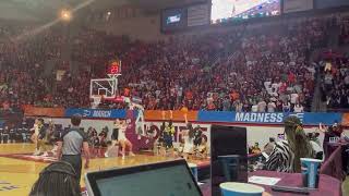 NCAA Bans Enter Sandman, Hokie Nation Responds | VT vs Chattanooga Mocs 1st Round Women's Tournament