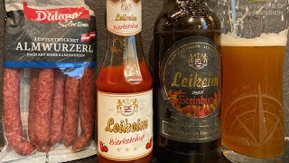 Leikeim Original Steinbier With Lidl Dulano Almwurzerl \u0026 Leikeim BierKetchup