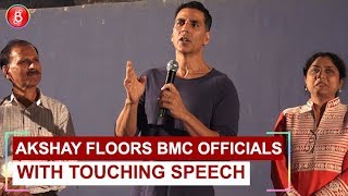 Mission Mangal Screening: Akshay Kumar Floors BMC Officials With Touching Speech