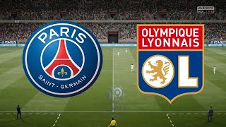 PSG vs Olympique Lyonnais Ligue 1 Uber Eats 2021/22 Matchday 6 #psg #lyon #fifa21