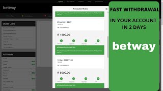 @betway withdrawal Process STEP BY STEP| betway withdrawal problem | betway withdrawal bank