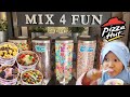 ADE KYA MAKAN ES KRIM MIX 4 FUN ANEKA TOPPING DI PIZZA HUT