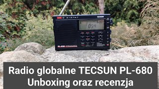 Radio globalne TECSUN PL-680. Unboxing oraz recenzja.