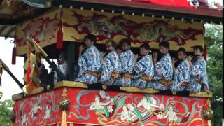 南観音山　辻回し　京都祇園祭2016　後祭山鉾巡行　00050 のコピー