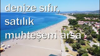 İZMİR | ÖZDERE | DENİZE SIFIR | ARSA