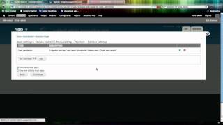 Context Admin Node Add Demo