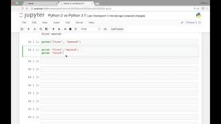 Python 2 VS Python 3 - Print Statement in Python 2 vs Python 3