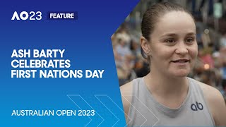 Ash Barty Returns for First Nations Day | Australian Open 2023