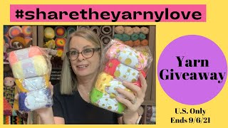 ENDED!! #sharetheyarnylove Yarn Giveaway!!