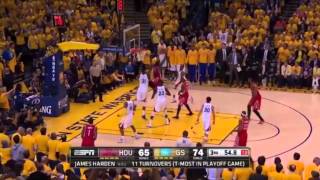 Jason Terry Breaks Stephen Curry's Ankles   Rockets vs Warriors   Game 5   2015 NBA Playoffs
