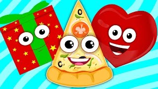 shapes song | learn shapes | nursery rhymes | kids songs | baby videos