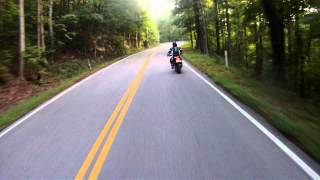 Honda Grom crash at Deals Gap