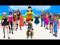 Scary Teacher 3D vs Squid Game Choose Princess Outfit Squid Game Doll Nice or Error 5 Time Challenge