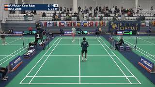 Match point - Karan Rajan Rajarajan vs Jakob Houe - MS, SF - Hungarian Int. 2024