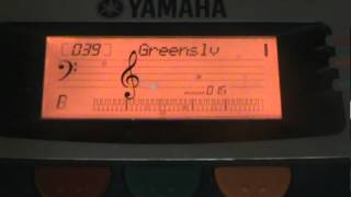 Yamaha PSR-260 -- Greensleeves