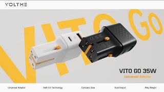 Voltme Vito Go 35 Universal Travel Adapter #Livetocharge.