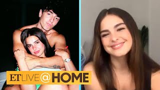 Addison Rae Opens Up About Her Split From Bryce Hall | ET Live @ Home