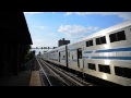 MTA Long Island Rail Road : Two Diesel Trains Bypassing Forest Hills Station