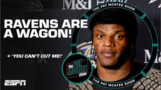 Ravens are a WAGON + YOU CAN’T CUT ME! | The Pat McAfee Show