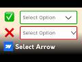 Customizing Webflow Select Component Arrows